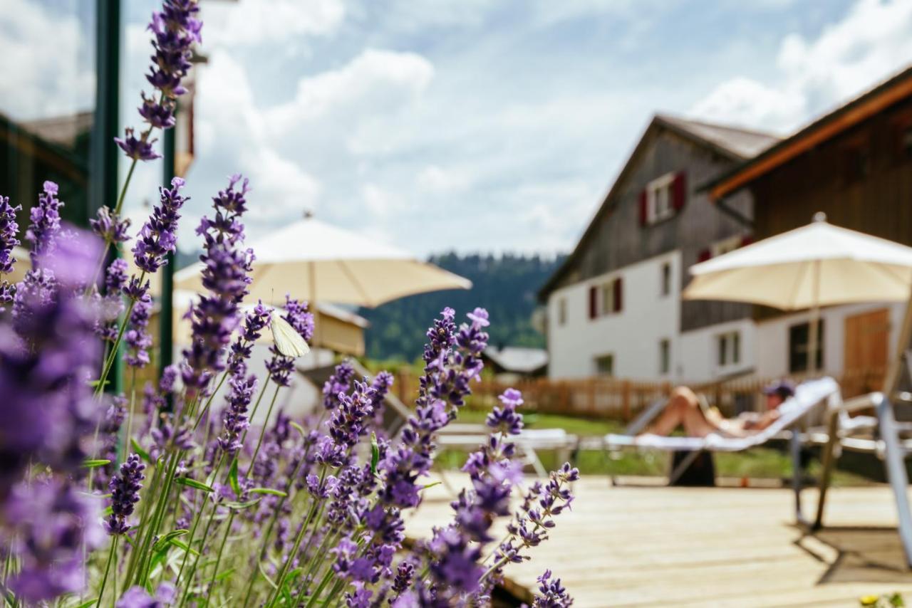 Hirschen Wohlfuehlhotel Schoppernau Bagian luar foto
